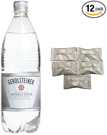 Gerolsteiner Mineral Water 750ml Glass Bottles Pack Of 12 Amazon Com Grocery Gourmet Food