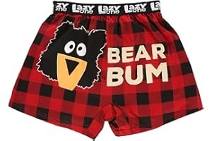 Lazy One Funny Animal Boxers, Novelty Boxer Shorts, Hunorous Kids' Underwear, Gag Gifts for Boys