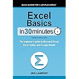 Excel Basics In 30 Minutes: The beginner's guide to Microsoft Excel, Excel Online, and Google Sheets