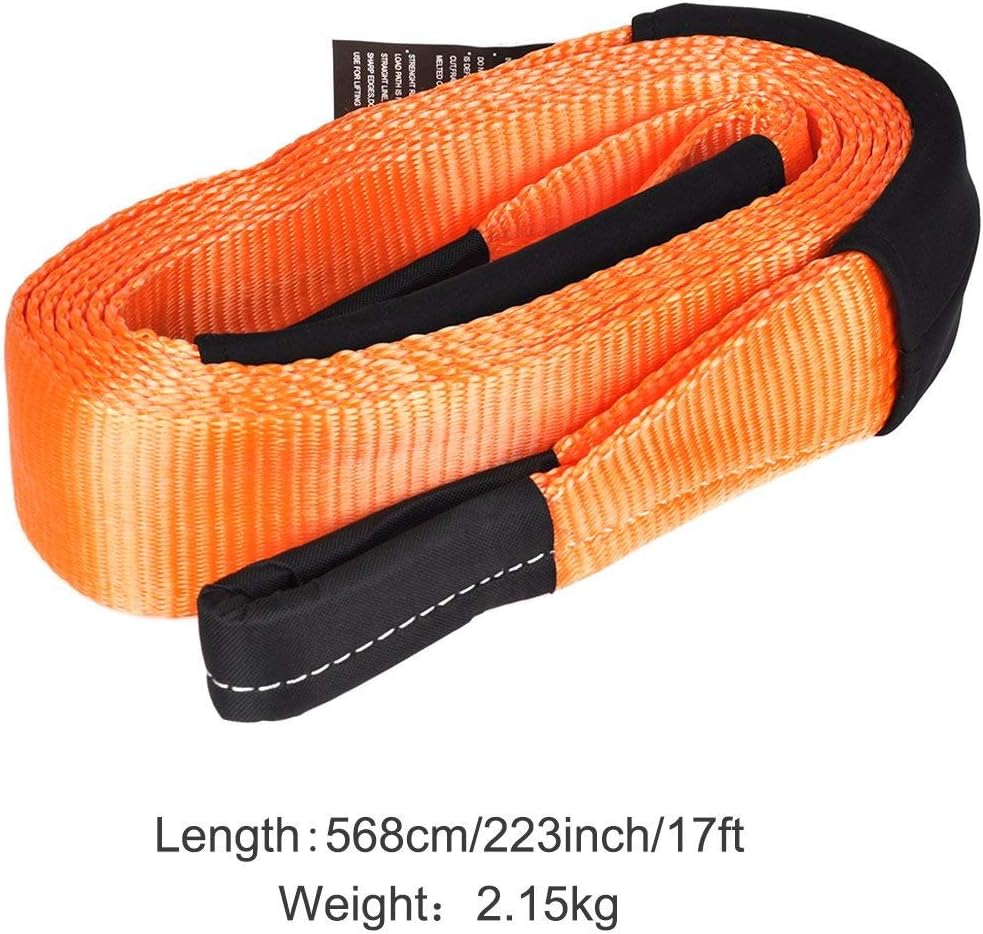 Abschleppseil 4m - 8 Tonnen Kapazität Mit 2 Haken