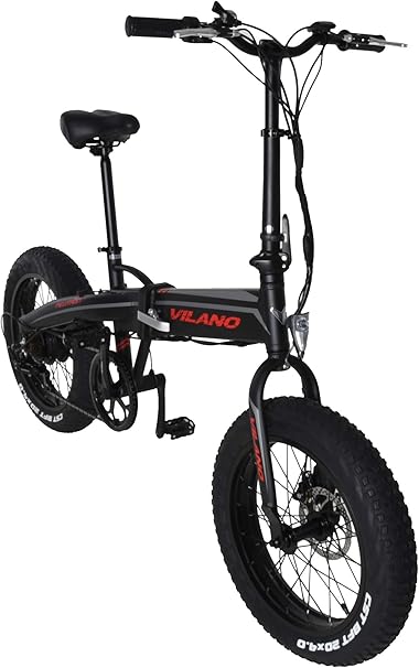 Vilano Neutron Electric Folding Fat Bike