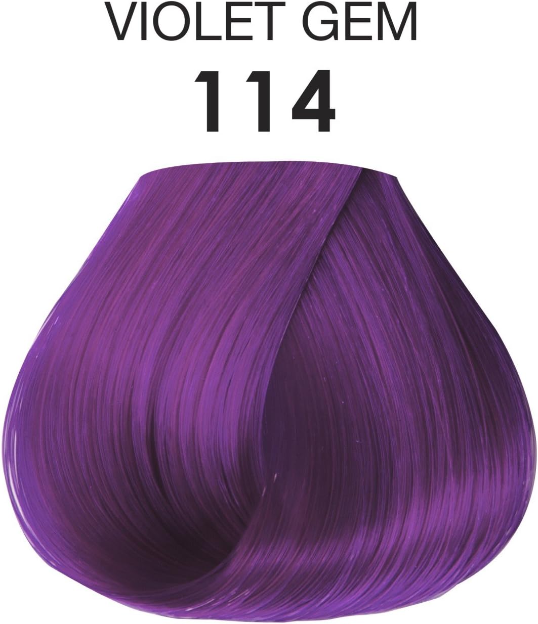 Adore Shining Semi Permanent Hair Colour, 114 Violet Gem, 118 ml (Pack of 1) - Image 5