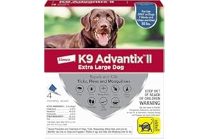 K9 advantix II Extra Large Dog 4-Pack