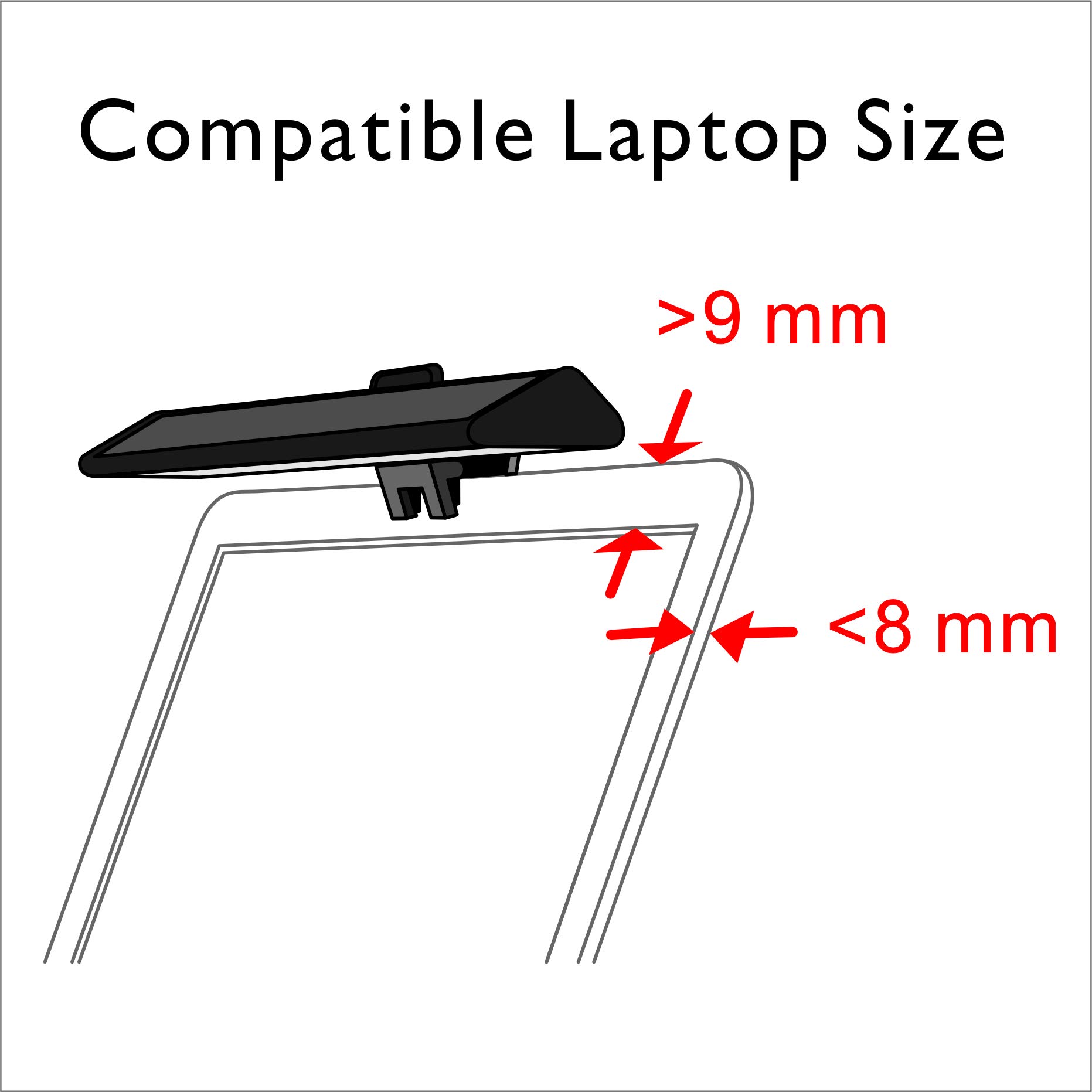 BenQ ScreenBar Lite e-Reading LED-Arbeitslampe mit automatischer Dimmfunktion und Farbtoneinstellung, platzsparender, Augenschutz, Blend- und Flackerschutz, USB-Stromversorgung