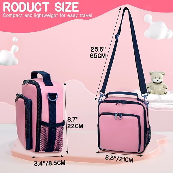 ORKELS CARRYING CASE FOR YOTO MINI 2024, TRAVEL STORAGE BAG WITH 30 CARD HOLDER, ADJUSTABLE SHOULDER STRAP, ACCESSORY POCKET, PORTABLE PROTECTIVE CASE (BAG ONLY)