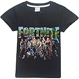 EmilyLe Premium Kids Fortnite Heros T Shirt Novelty Boys Girls Short Sleeve Tee