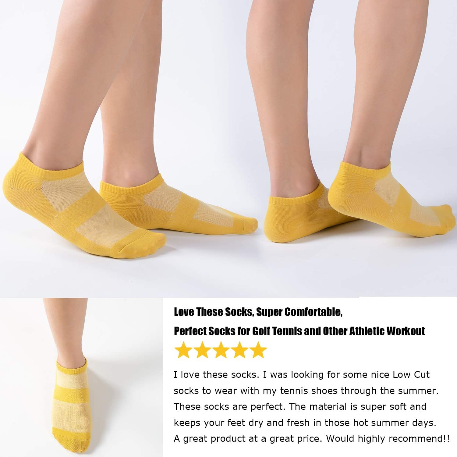 Cotton Running Low Cut Athletic Ankle Socks for Women, 9 Pairs No Show Black White Cotton Socks for Women Ladies at  Women’s Clothing store