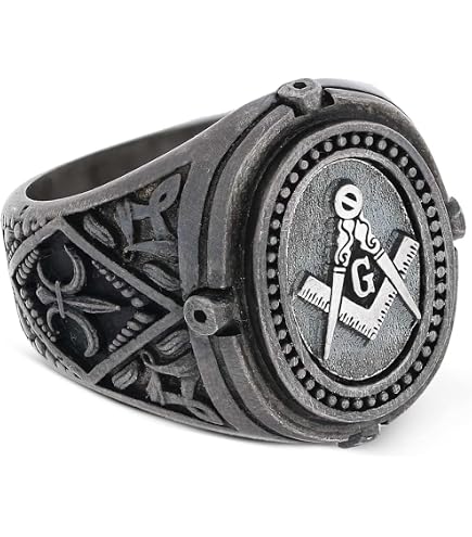 Amazon.com: Silver/Gold Tone Mason Masonic Virtus Junxit Mors Non