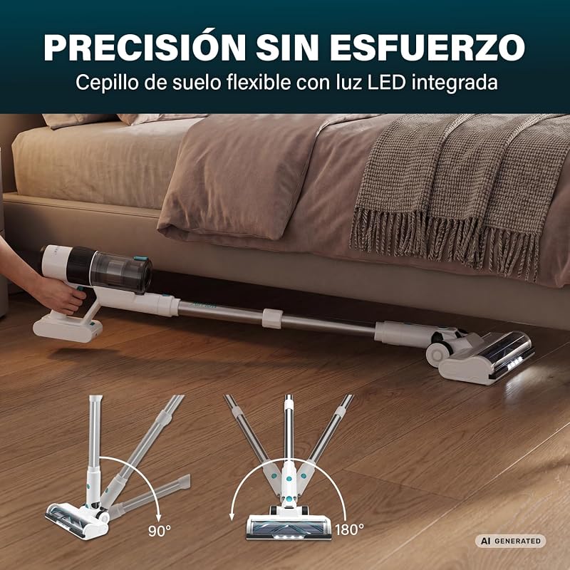 Aspiradora Sin Cable, 150 Air Watts, Autonomía: 50 Min, 339520