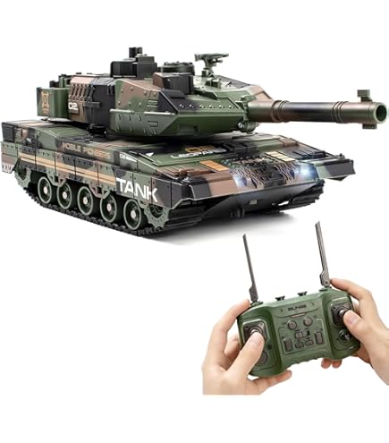 Amazon.com: Supdex RC Tank, 1:18 Alloy Metal German Tiger I