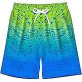 MaciRept Boys Swim Trunks Board Shorts Teen Boys Swimsuit Quick Dry Swimwear Swimming Shorts Bathing Suit Size 8,10-12,14-16