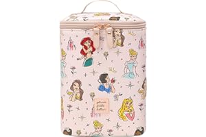 Petunia Pickle Bottom Baby Cooler Bag | Perfect for Baby Bottles and Snacks | Insulated & Reusable Bottle Cooler and Baby Holder | Disney Princess