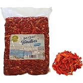 Galen Sun Dried Tomatoes Ready to Eat, 5lbs (1 Pack), Julienne Cut | Authentic Mediterranean Flavor Sundried Tomatoes Dry Packed, No Sugar Added, Soft &amp; Moist, Non-GMO, Kosher, Vegan