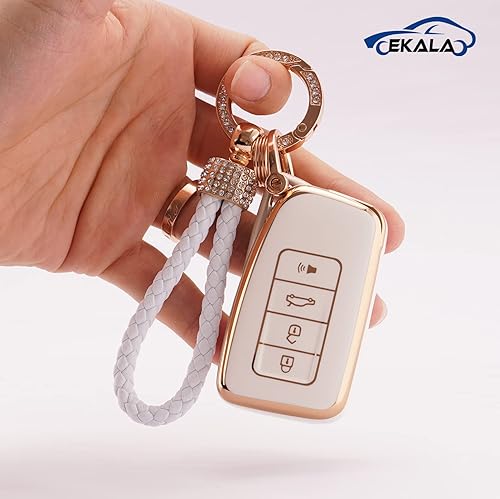 EKALA For Lexus Key Fob Cover Soft TPU Full Protection Smart Car Key - View #10