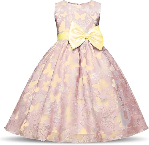 amazon purple flower girl dresses