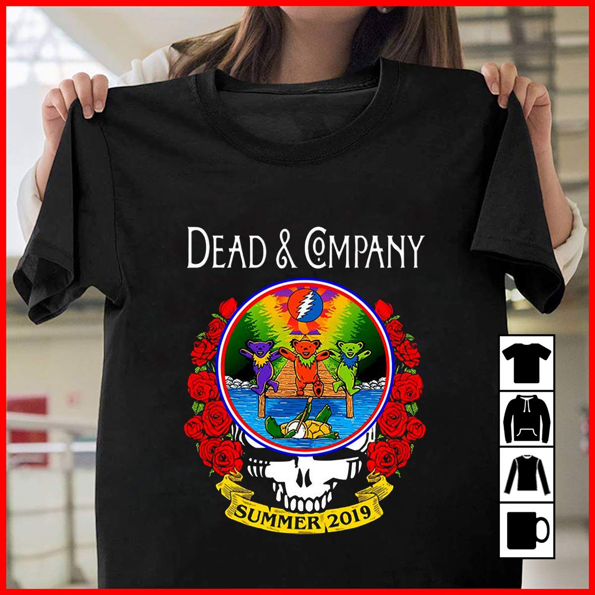 Dead and company sweatshirt Clearance