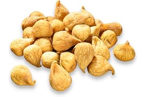Nutra Fig Organic Golden California Dried Figs - Organic Dried Figs No Sugar Added, Gluten-Free Snacks, Unsweetened Dried Figs, Whole Figs Dried Fruit, Non-GMO, High Fiber, Kosher, Contains Sunflower Oil - Organic Dried Golden Figs, 4 lb