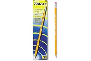 Dixon Oriole Presharpened Pencil, 12 Count ( Packaging May Vary )