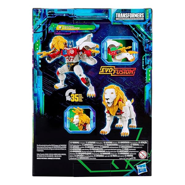TRANSFORMERS TOYS LEGACY EVOLUTION VOYAGER MAXIMAL LEO PRIME TOY, 7-INCH, ACTION FIGURE FOR BOYS AND GIRLS AGES 8 AND UP