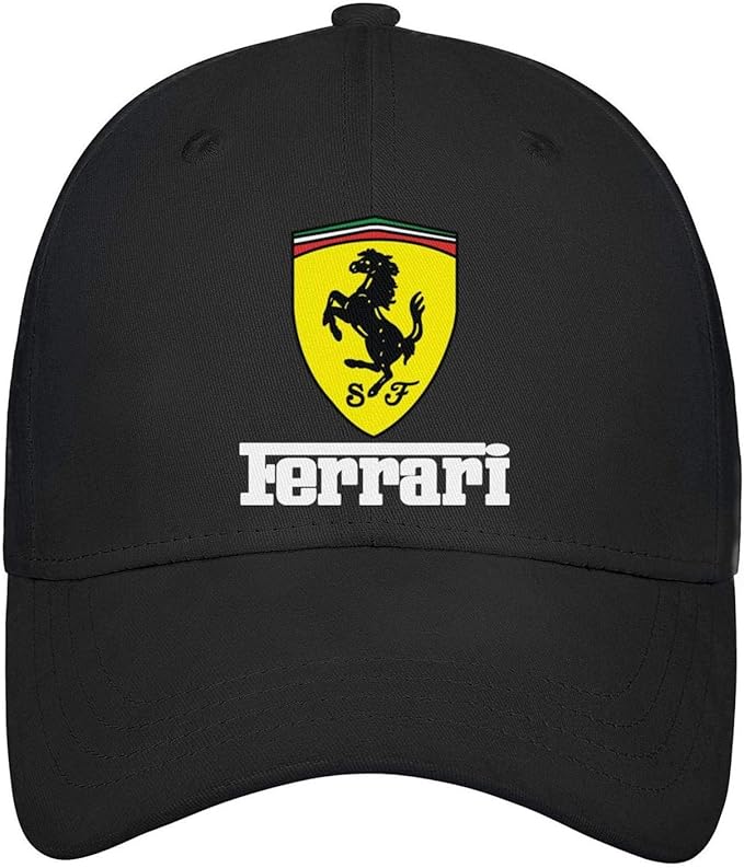 Ferrari Logo Man Baseball Cap Popular Peaked Cap Sport Hat