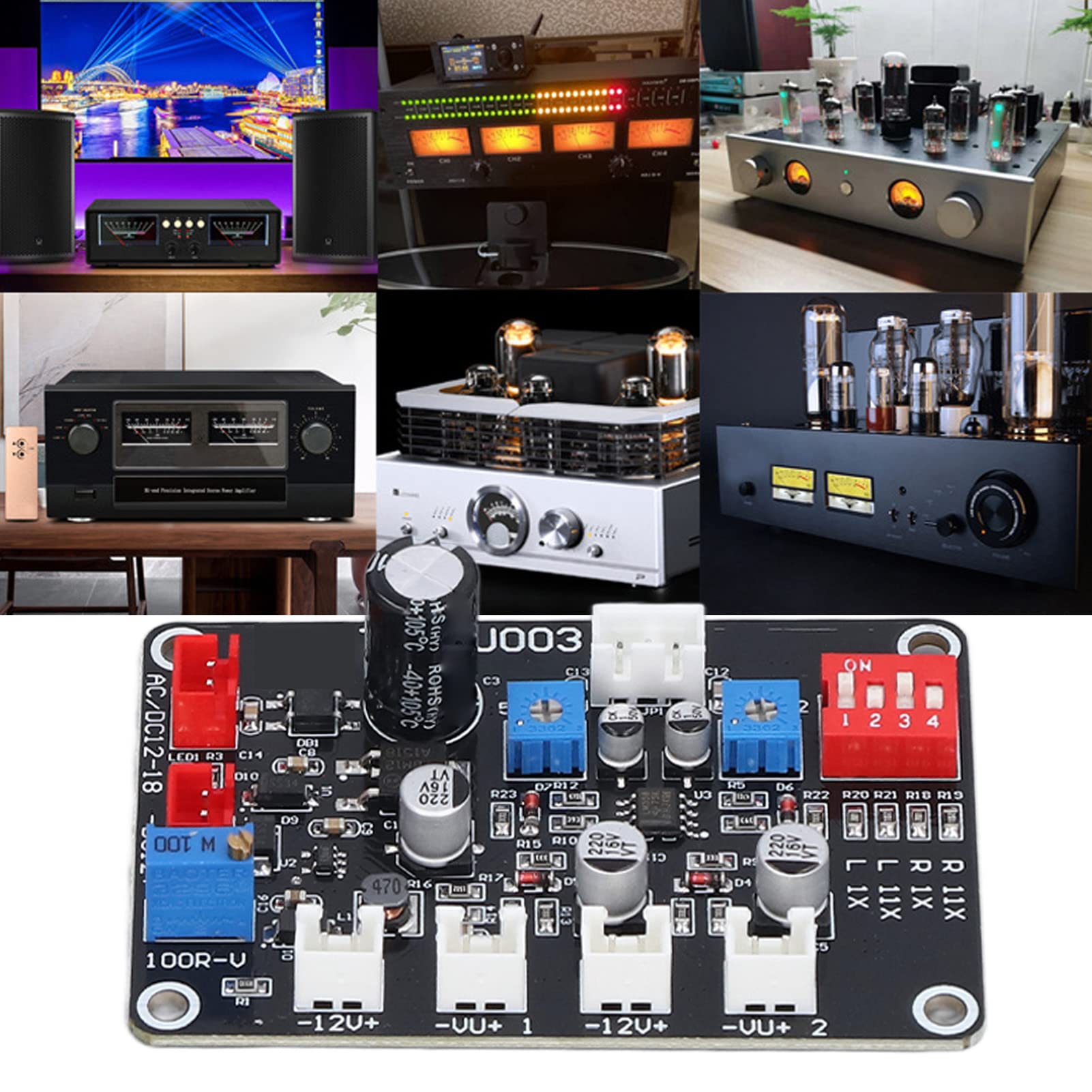Scheda Driver VU Meter TS VU003 – Ricambio Per Misuratore VU Ad Alta Frequenza E Bassa Accesso (Retroilluminazione Regolabile)