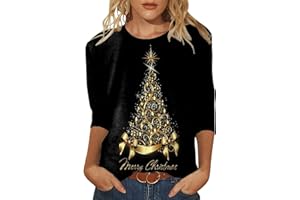 ZEFOTIM Christmas Sweatshirts For Women Long Sleeve Crewneck Funny Cute Xmas Reindeer Snowman Wine Glass Shirts
