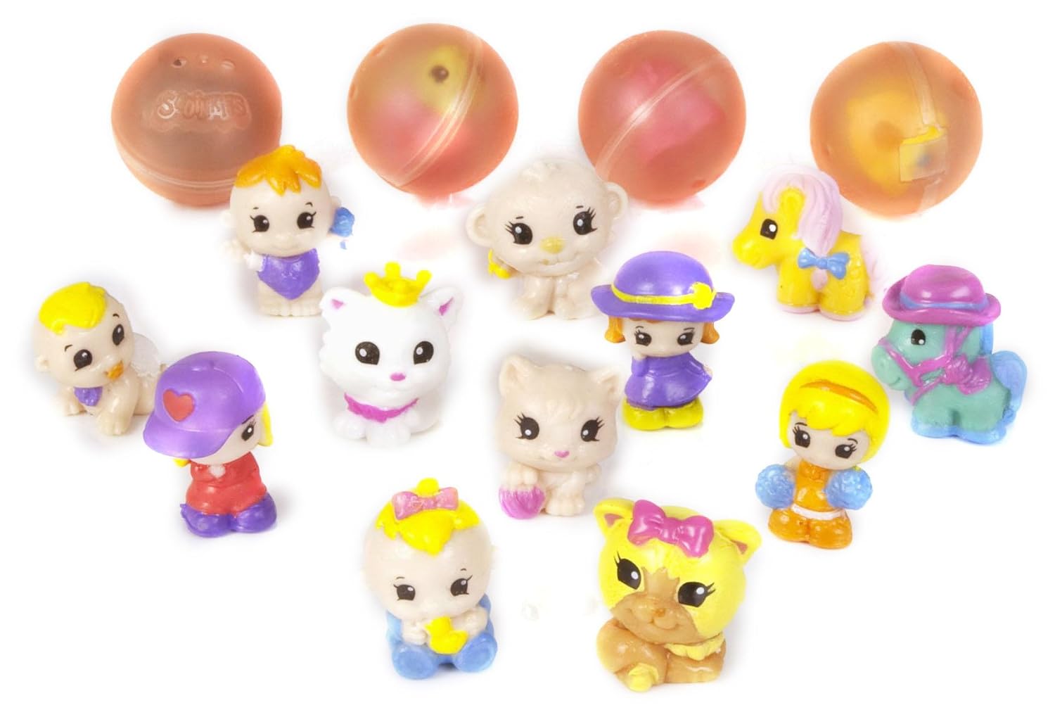 Disney Princess Squinkies Set Cinderella Bubble Pack Boys Barbie ...