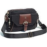 ESVAN Crossbody Bags for Women, Fashion Purses for Women Handbags Shoulder Bag with 2 Detachable Strap
