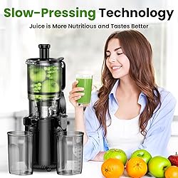 Cold Press Juicer, Amumu Slow Masticating Machines