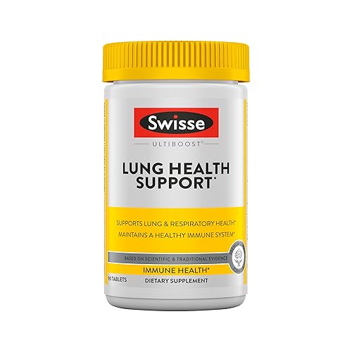 Swisse Mullein Lung Cleanse for Smokers Clear Lungs with Mullein Leaf
