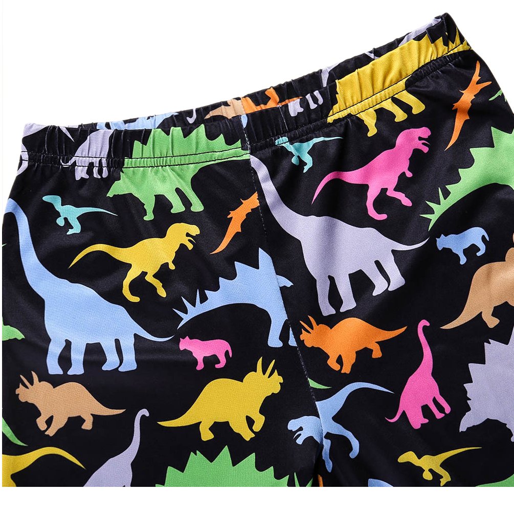 Women\'s Printed Leggings Full Length Colorful Pants (Large, Dragon)