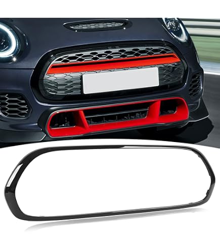 Chrome Grille Bumper Trim For 2014-2021 Mini Cooper F55 F56 F57 – Snap-On, Direct Replacement, 51137300589