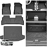 T TGBROS for Chevrolet Trax/Buick Envista Floor Mats 2024-2025 2026 All-Weather Full Set Custom Fit TPE Liners Cargo Liner Trunk for Trax/Envista Accessories 5PCS
