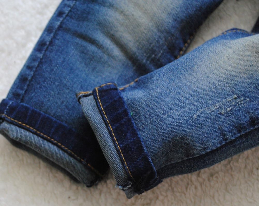 3785 Baby Jeans Trousers Casual Pants Baby Girls Denim Pants not Fade: Clothing