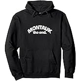 Montauk New York The End Long Island Beach Hamptons Summer Pullover Hoodie