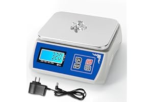 MEIYA High Precision Digital Scale - 6000g Capacity, 0.2g Accuracy - Portable, Industrial & Lab Use