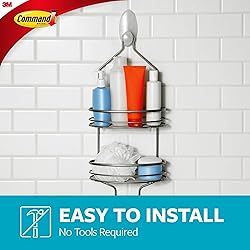 Command Caddy Hanger with Water-Resistant Adhesive