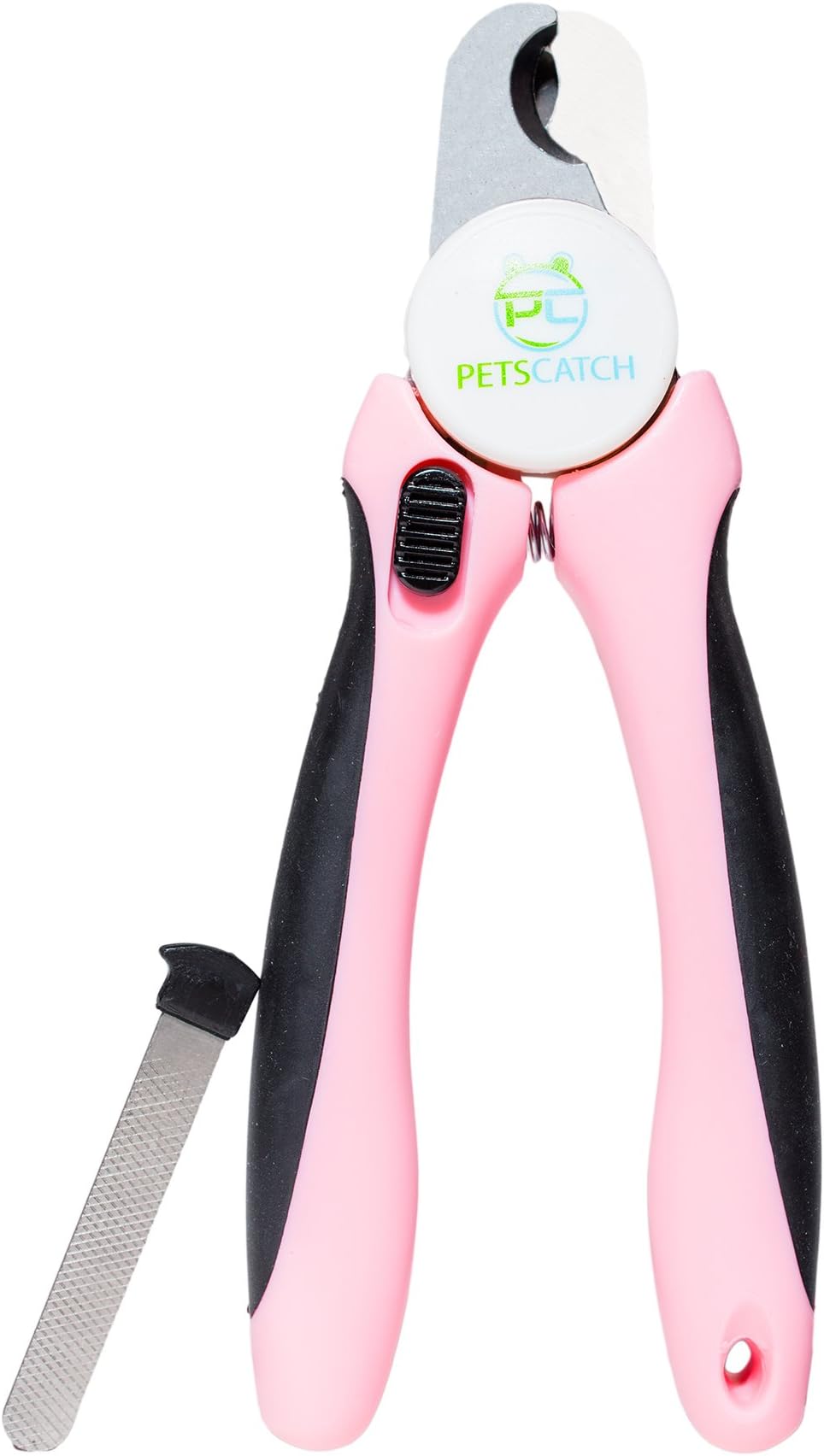 Best Dog Pet Nail Clippers & Trimmer - Quality Razor Sharp Stainless Steel Blades - Safety Stop to Prevent Overcutting - Non Slip Handles - Free Nail File - For Professional Easy Pet Grooming at Home