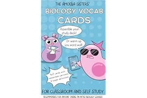 The Amoeba Sisters' Biology Vocab Cards: Vocab Cards for Mastering Science