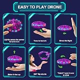 ETPlanet Hand Operated Flying Toy Drone for Kids 360° Gesture LED UFO view 2