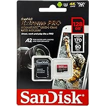 SanDisk CARTÃO DE MEMÓRIA MICRO SD 128GB EXTREME PRO 170-90MB U3 C