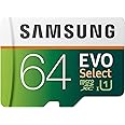 Samsung 64GB 80MB/s EVO Select Micro SDXC Memory Card (MB-ME64DA/AM)