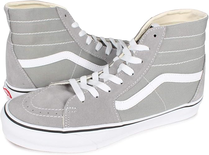Amazon Vans ヴァンズ スケートハイ テーパード スニーカー バンズ ハイスケ Sk8 Hi Tapered グレー Vn0a4u16iyp 並行輸入品 スニーカー