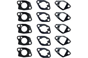 WOTIAN Carburetor Gaskets for Honda GX160 GX200 GX212 GX225 168F 170F Predator 212cc Champion 196cc 208cc Engine 5pcs Air Filter Insulator (for Engine)