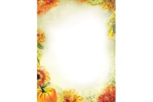 Great Papers! Autumn Foliage Letterhead, 80 count, 11" x 8.5" (2013285)