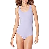 Amazon Essentials Women's One-Piece Coverage Swimsuit (Available in Plus Size)