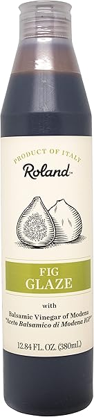 ROLAND FOODS FIG BALSAMIC VINEGAR GLAZE OF MODENA, SPECIALTY IMPORTED FOOD, 12.84-OUNCE