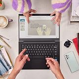 Samsung Galaxy Chromebook Go 14 Inch Wi-Fi Laptop Celeron 4GB 32GB Silver view 3