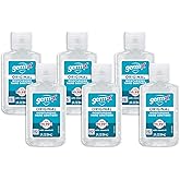 Germ-X Original Hand Sanitizer, 2 Fl Oz (Pack of 6), Less Drying Moisturizing Gel with Vitamin E, No Rinse Formula, Display Pack, Mini Travel Size for On-The-Go