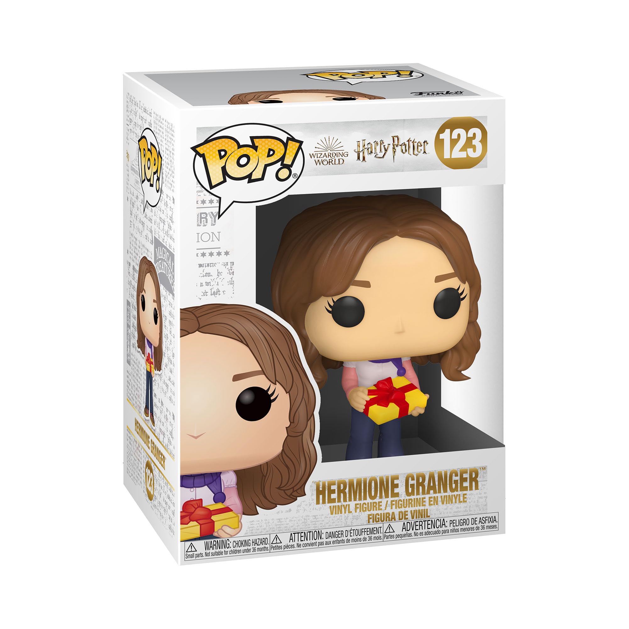 Funko POP! Harry Potter: Holiday - Ron Weasley - Hermione Granger 1 - Collectable Vinyl Figure - Gift Idea - Official Merchandise - Toys for Kids & Adults - Movies Fans - Model Figure for Collectors